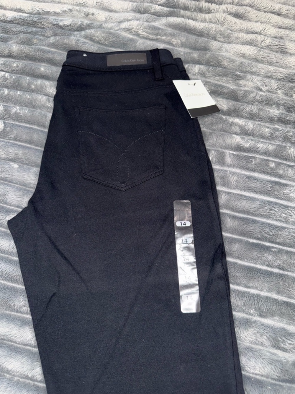 Calvin Klein Women Straight Black Pants